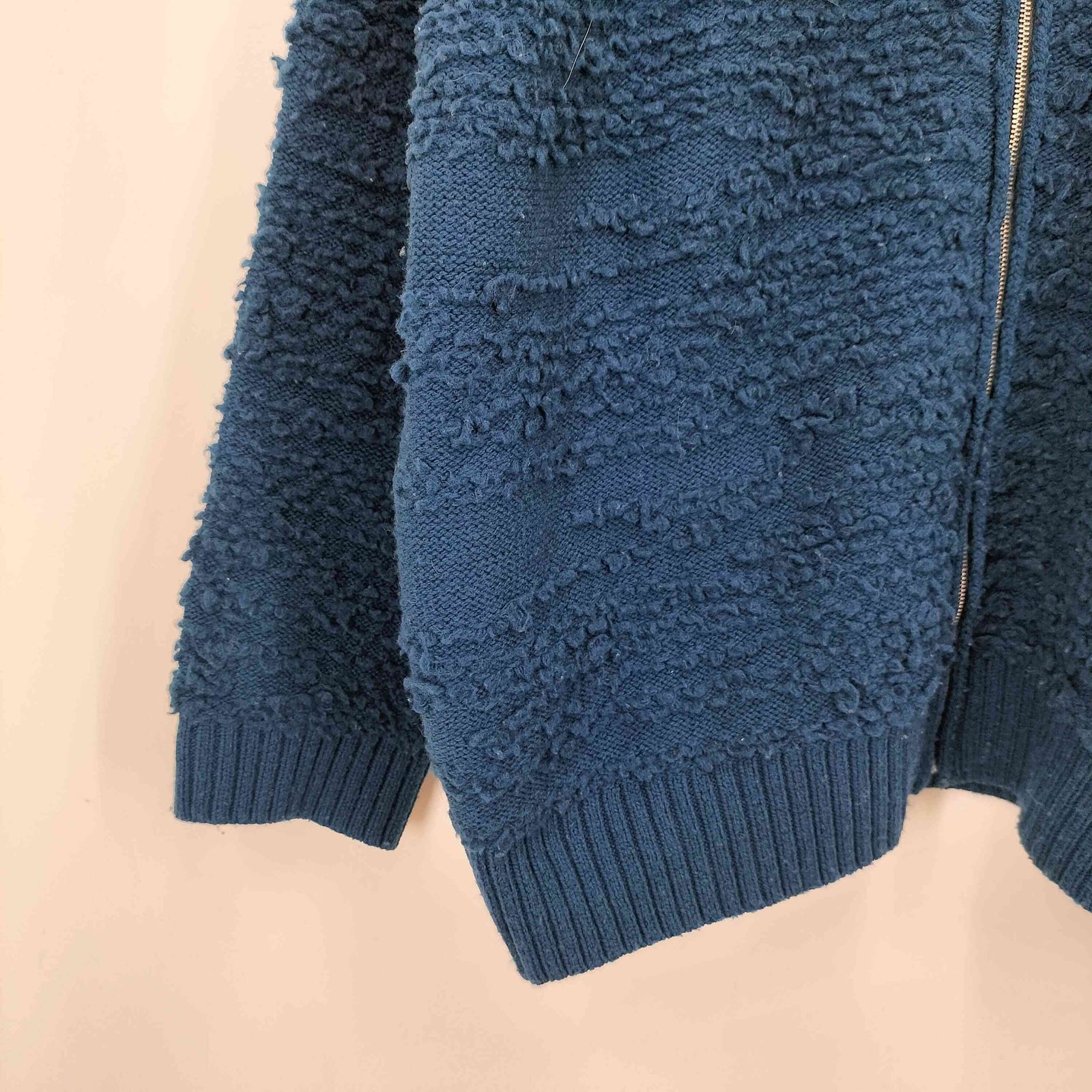 ヨーク YOKE 24AW FRONT ZIP CARDIGAN フロント ジップ カーディガン