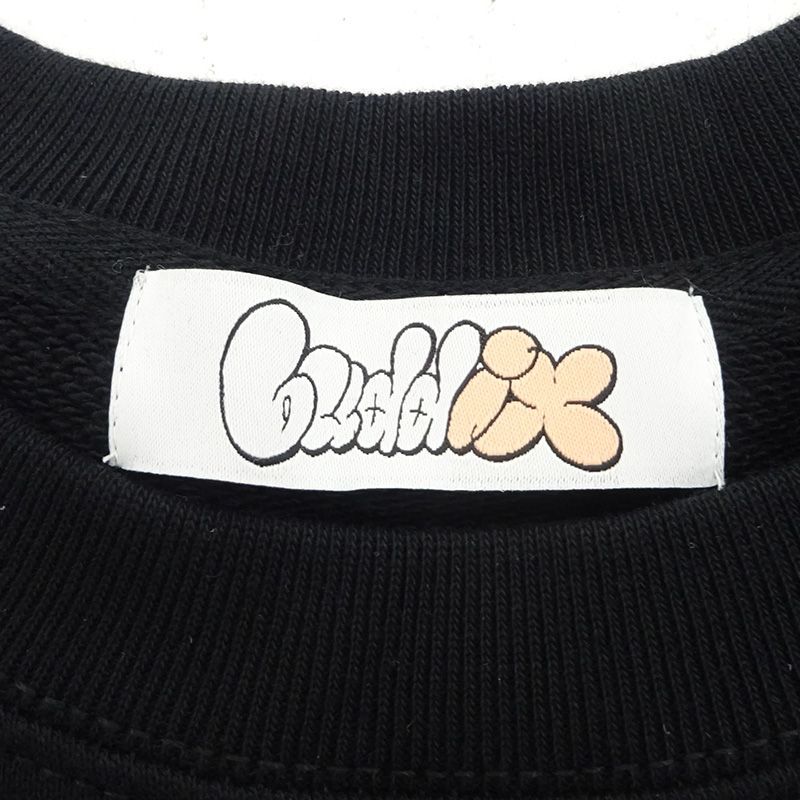 三重店】buddix スウェット ブラック サイズ：XL（バディ/トレーナー