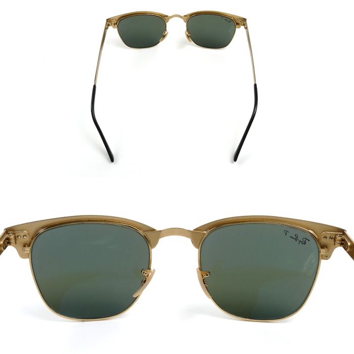 Ray-Ban レイバン クラブマスター サングラス ブラック ゴールド
