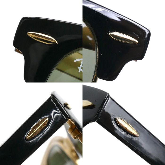 Ray-Ban レイバン クラブマスター サングラス ブラック ゴールド
