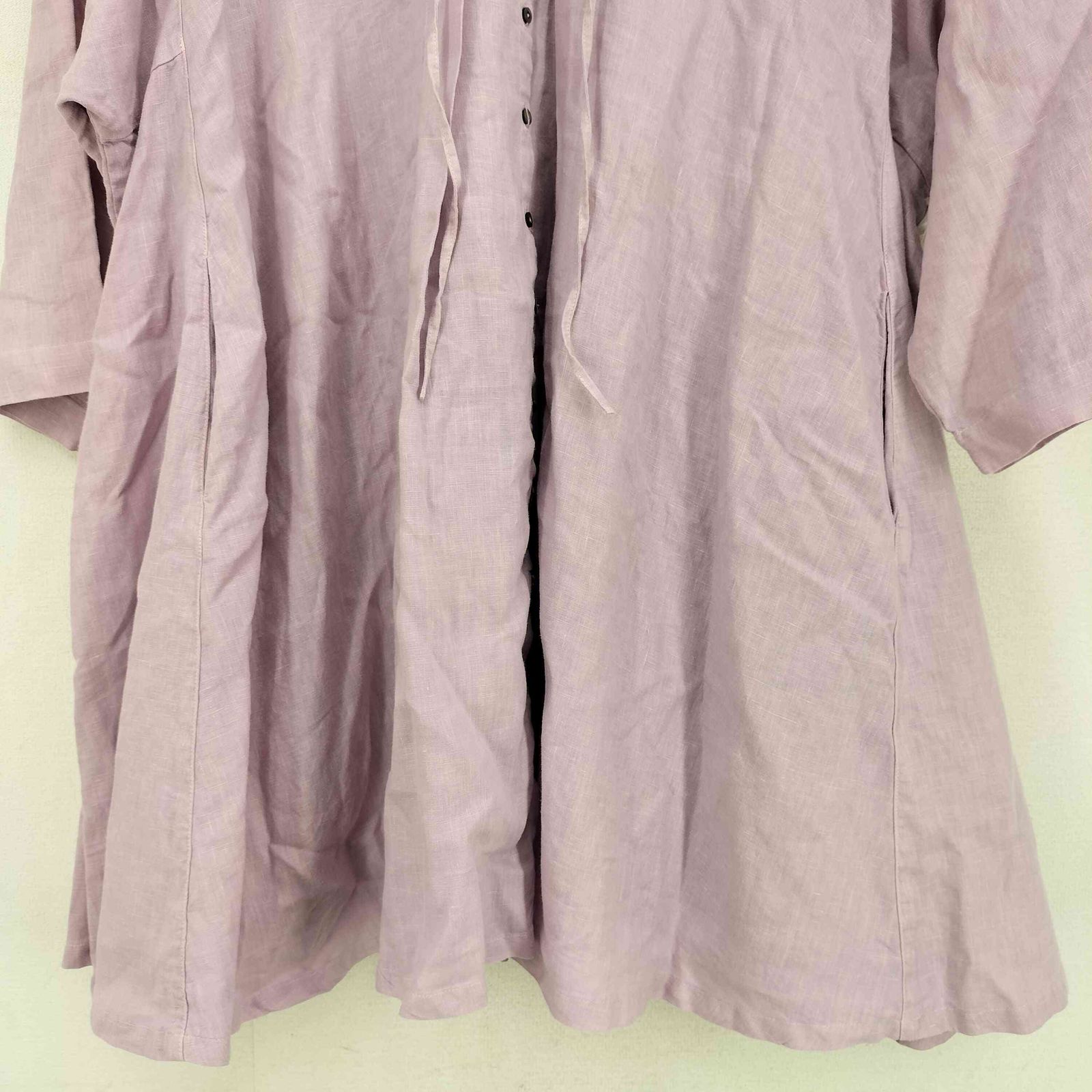 ネストローブ nest Robe リネン天然染めチュニックブラウス レディース