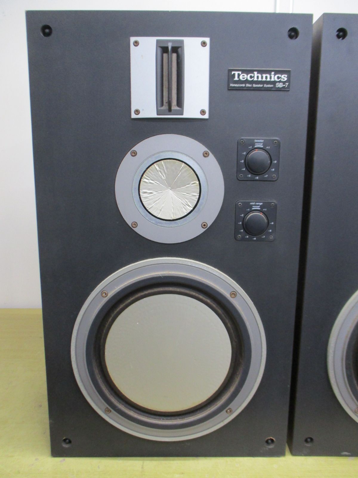 D136 Technics テクニクス／SB-7 3Way スピーカーペア【ジャンク品