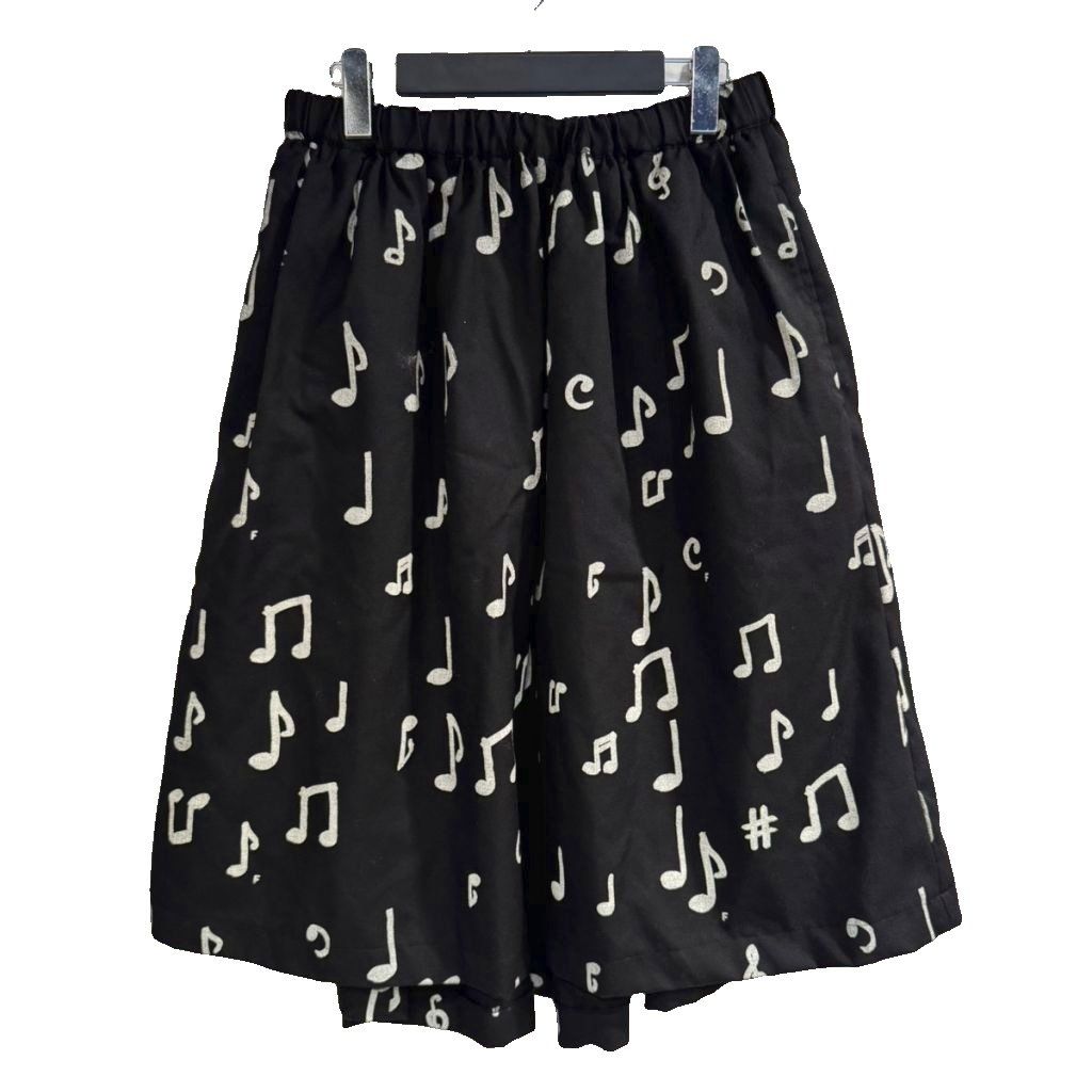 BLACK COMME des GARCONS フレアスカート コムデギャルソンブラック COMME des GARCONS BLACK 美品 ロング