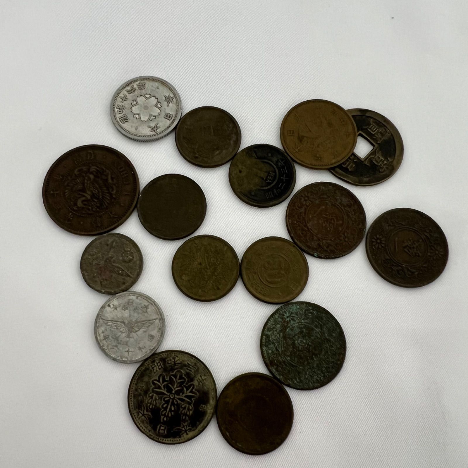 古銭 旧硬貨 まとめ売り 日本古銭 アンティーク コレクション 大量