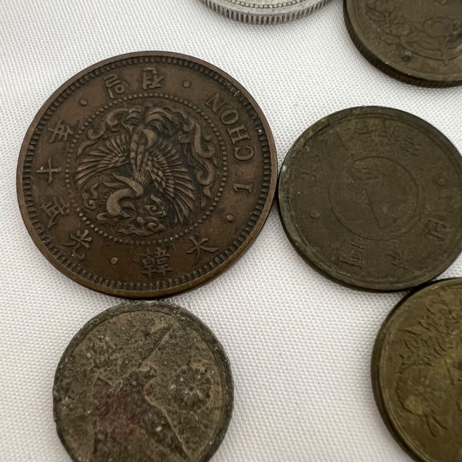 古銭 旧硬貨 まとめ売り 日本古銭 アンティーク コレクション 大量