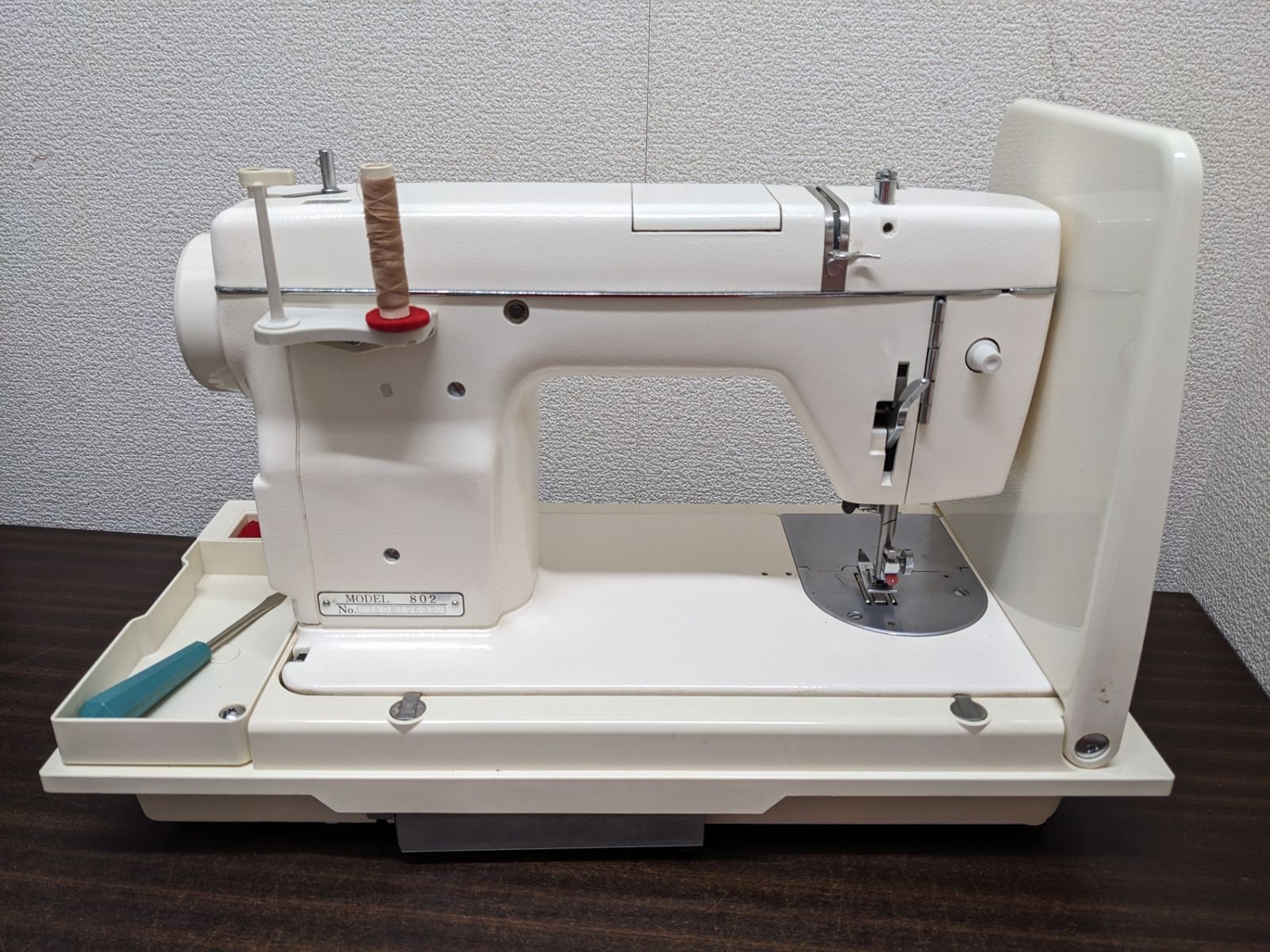 現状品 ◎ ジャノメミシン トピアA 802型 1973年 昭和 高級ミシン