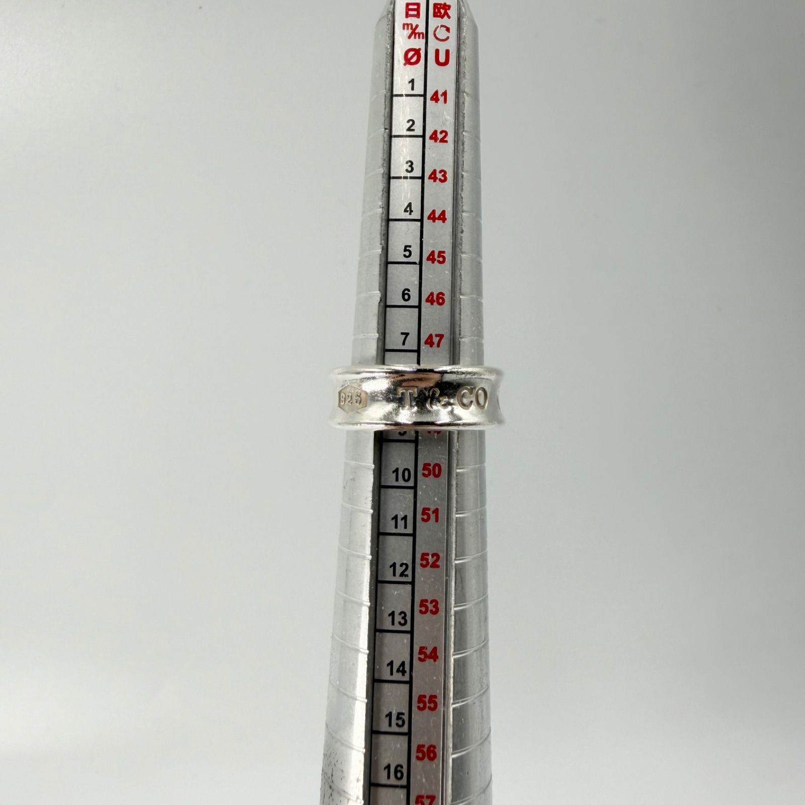 正規品】TIFFANY&Co. ティファニー 1837 ナロー リング シルバー925 8