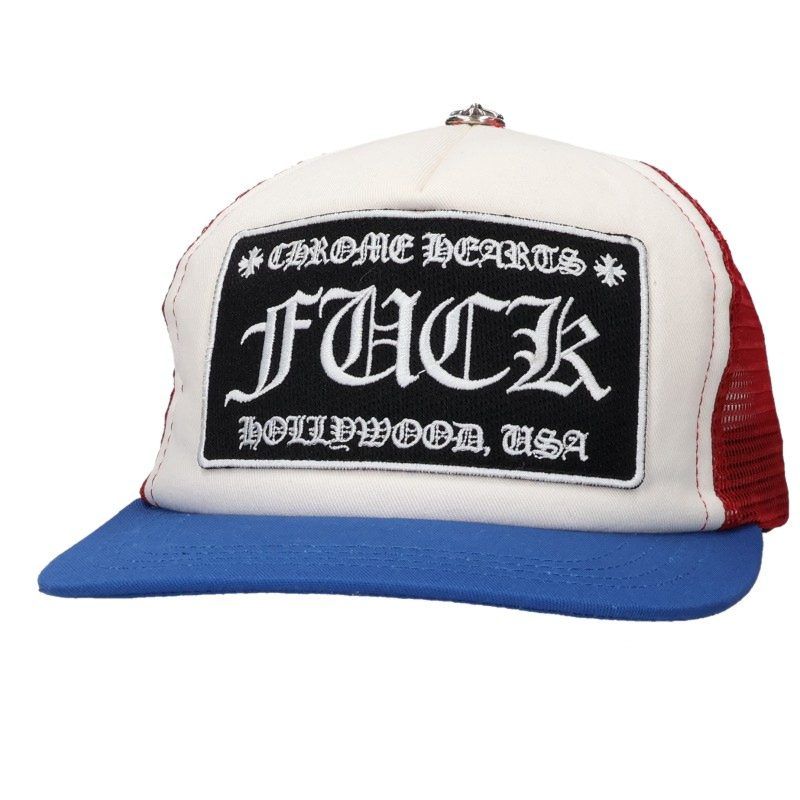 クロムハーツ TRUCKER CAP/トラッカーキャップ CHパッチクロスボール付