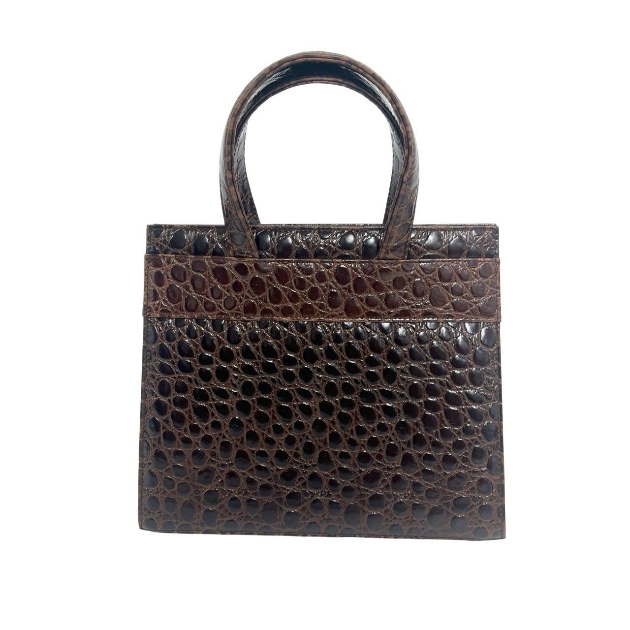 極 美品 Salvatore Ferragamo サルヴァトーレフェラガモ ヴァラ クロコ