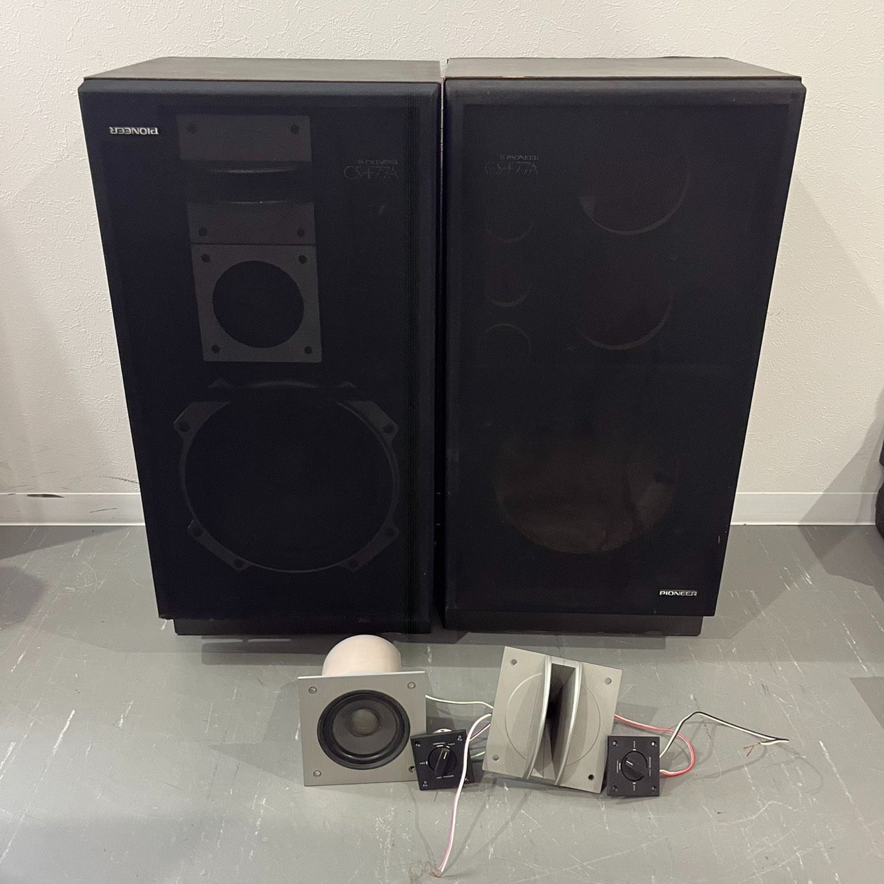 Pioneer CS-F77A スピーカー ペア パイオニア 現状品 ジャンク - メルカリ
