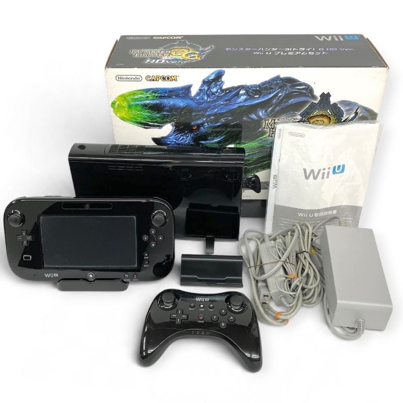 Nintendo WiiUモンスターハンター3G HDプレミアムセット 32GB 927S 10,656円
