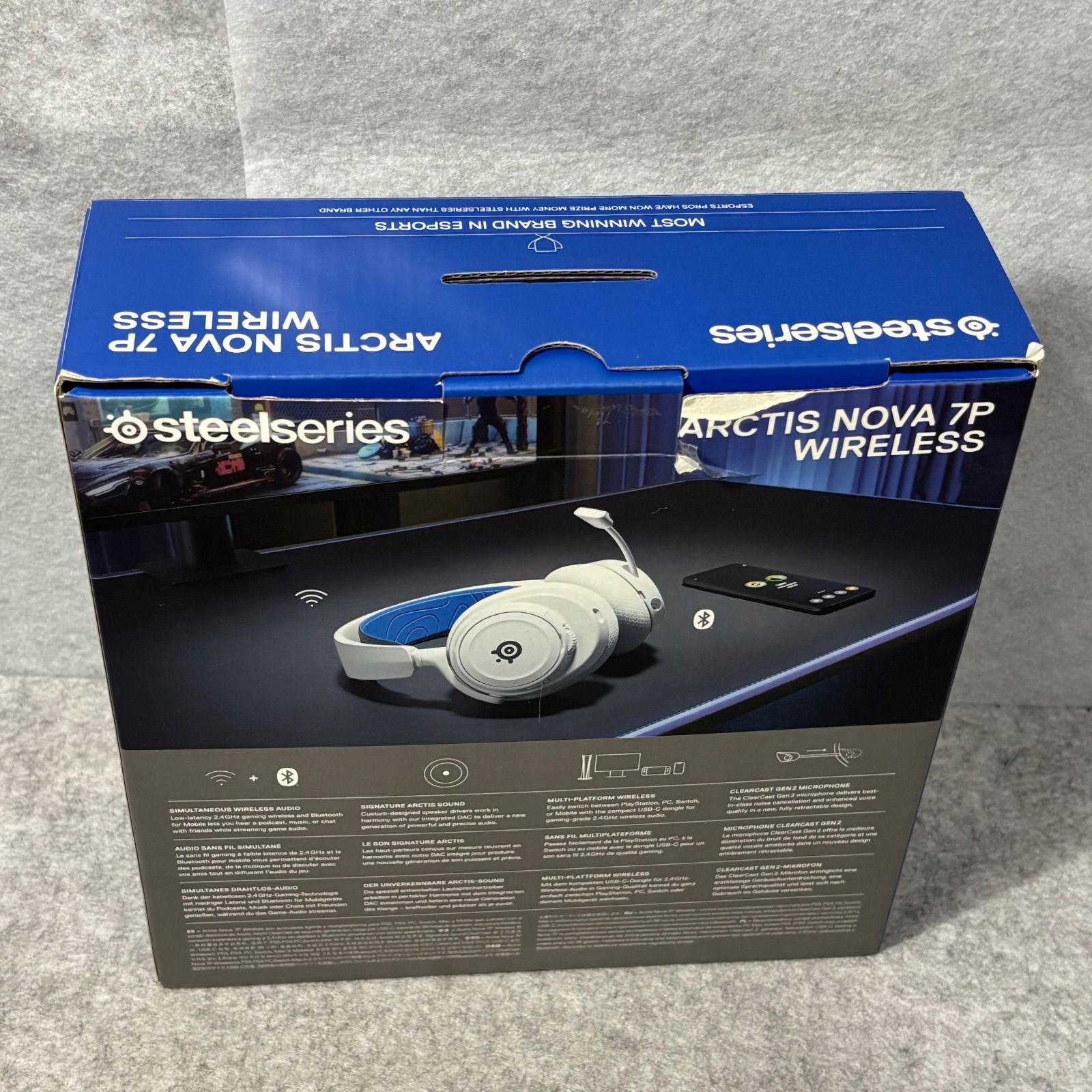 中古・動作品 SteelSeries ワイヤレス ゲーミングヘッドセット Arctis
