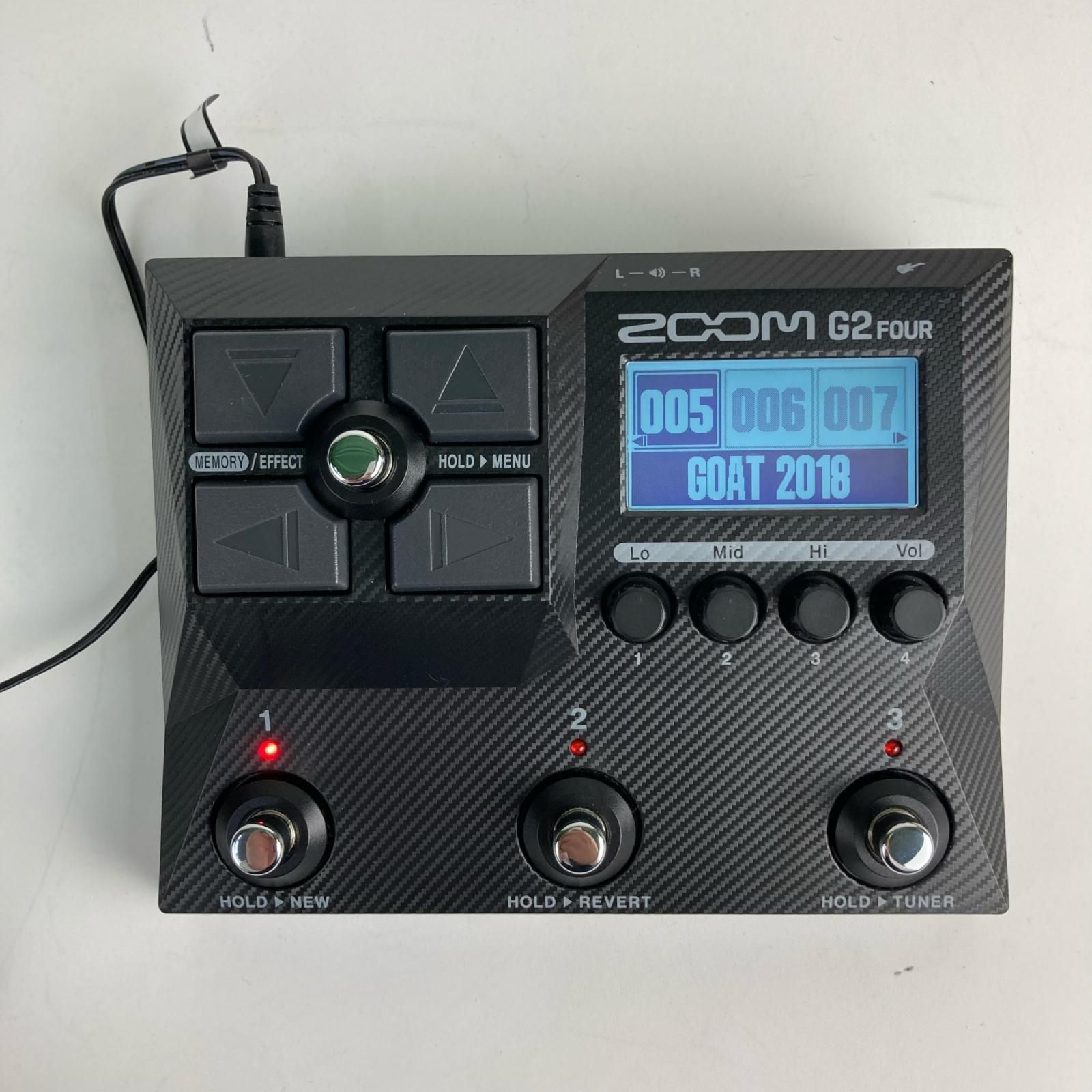 ZOOM ズーム マルチエフェクター G2 FOUR アダプター付 - メルカリ