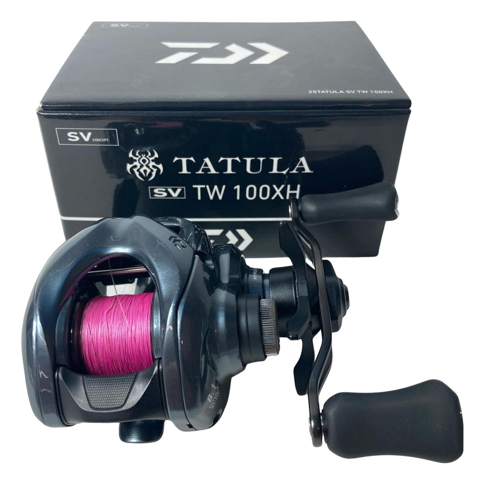 DAIWA ダイワ ベイトリール 25タトゥーラSV TW100XH 00630156 やや傷や汚れあり