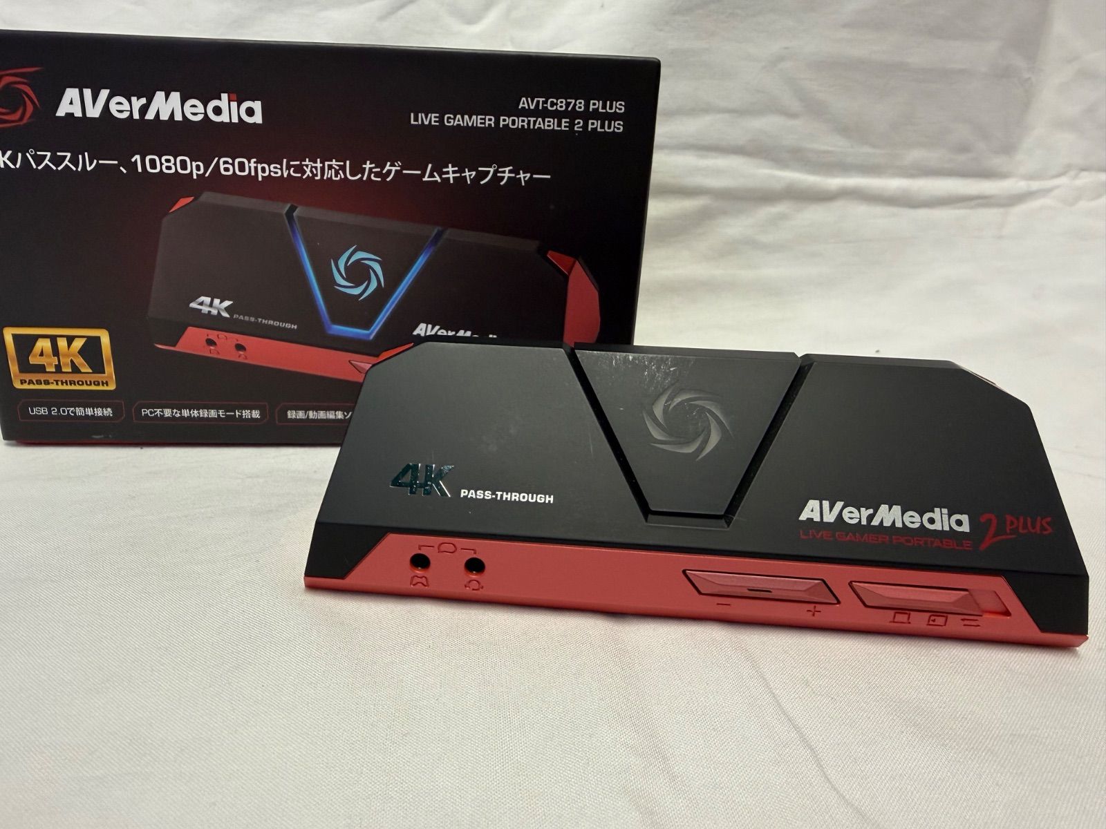使用感小 AVerMedia LIVE GAMER PORTABLE 2 PLUS AVT-C878 PLUS ゲーム