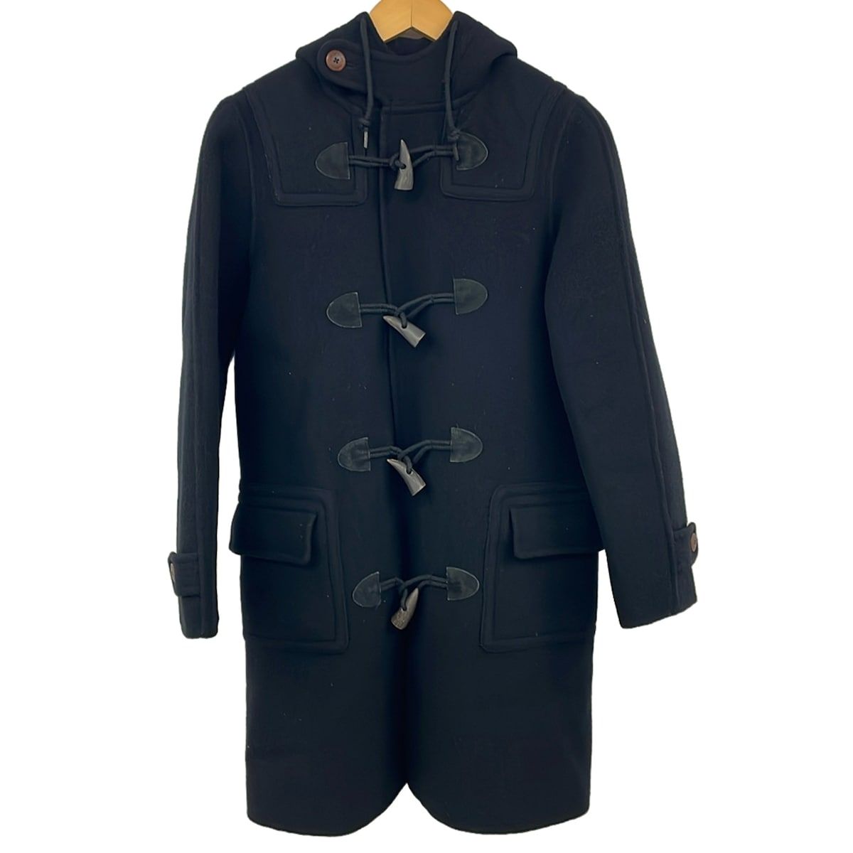 RalphLauren(ラルフローレン) ダッフルコート サイズ7 S レディース - 黒