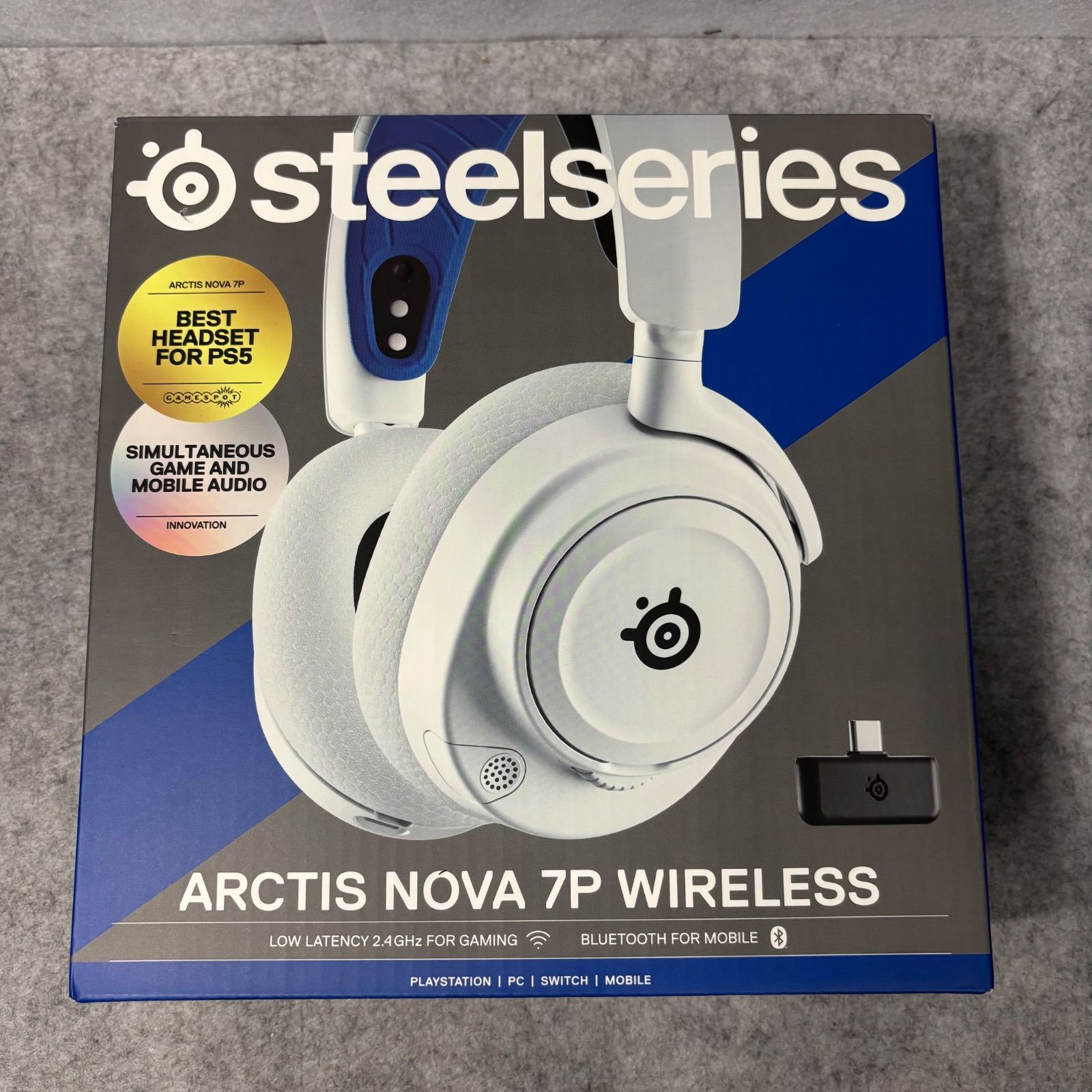 中古・動作品 SteelSeries ワイヤレス ゲーミングヘッドセット Arctis