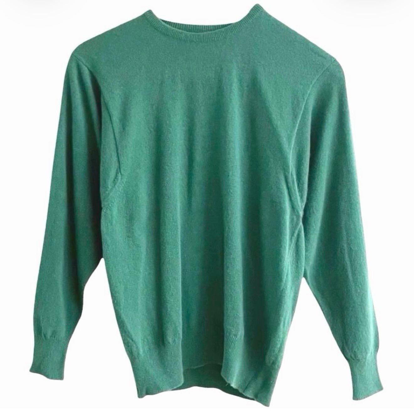 【美品】 BALLANTYNE　バランタイン カシミヤ100% ニット 長袖　襟 スコットランド製 BALLANTYNE バランタイン カシミヤ100% ニット