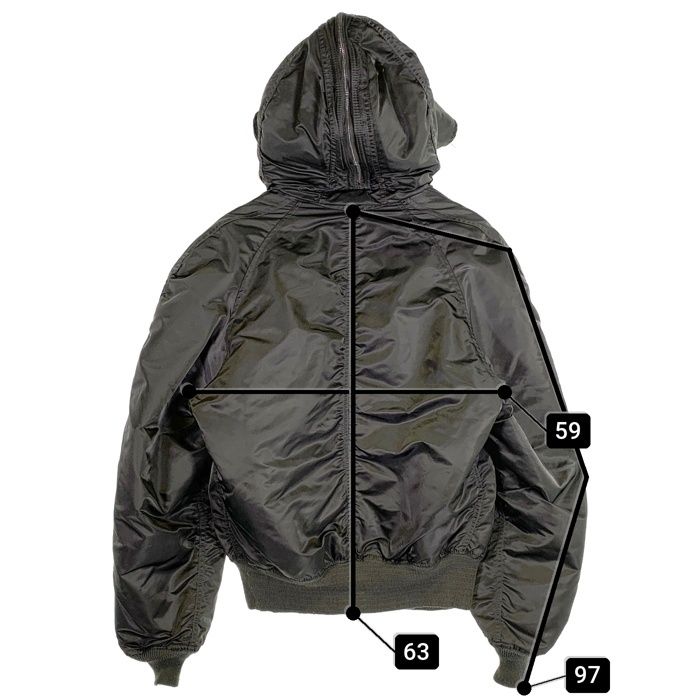 【綺麗】ALPHAアルファインダストリーズ N-2Bフライトジャケット オリーブ 90's ALPHA INDUSTRIES アルファインダストリーズ N-2B フライト