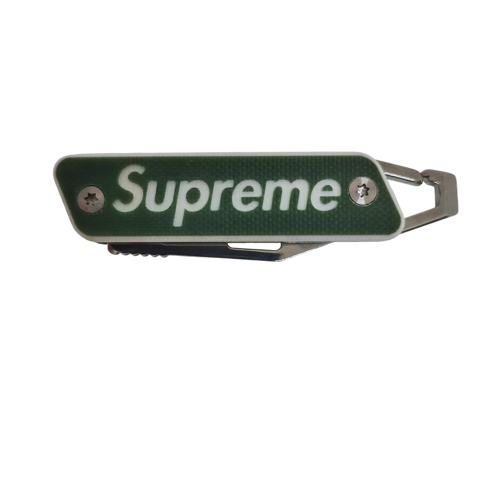 Supreme シュプリーム TRUE Modern Keychain Knife ナイフ F グリーン