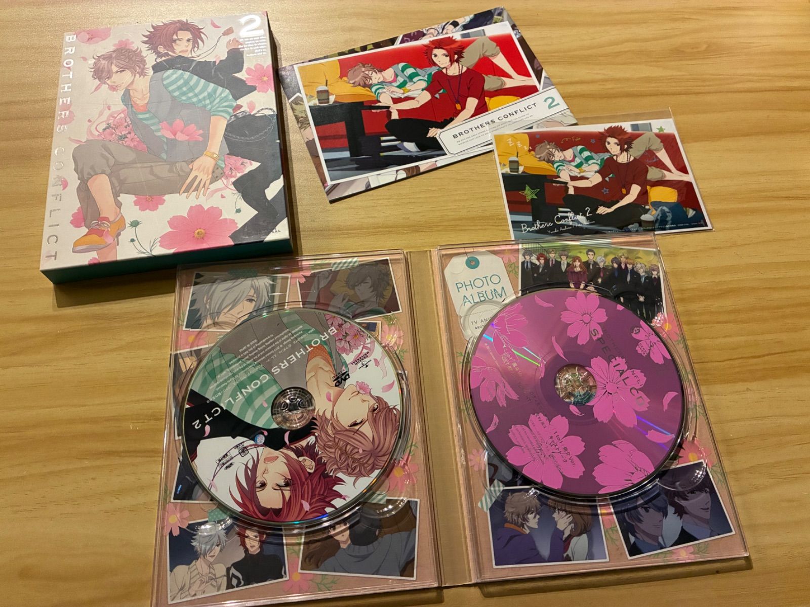 中古][ DVD＋CD] BROTHERS CONFLICT 第1,2,6巻 (3点セット)〈初回限定