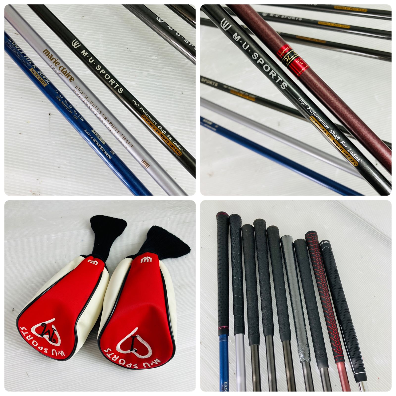 レディース M・U SPORTS ミエコ ウエサコ MIZUNO ゴルフクラブセット