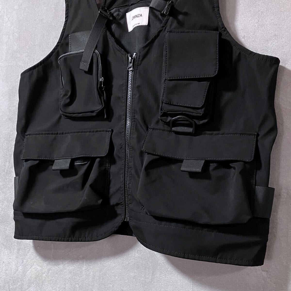 LORINZA ロリンザ 2Way Bag Vest フィッシングベスト LORINZA × STUDIOUS ロリンザ × ステュディオス 2way BAG VEST マット