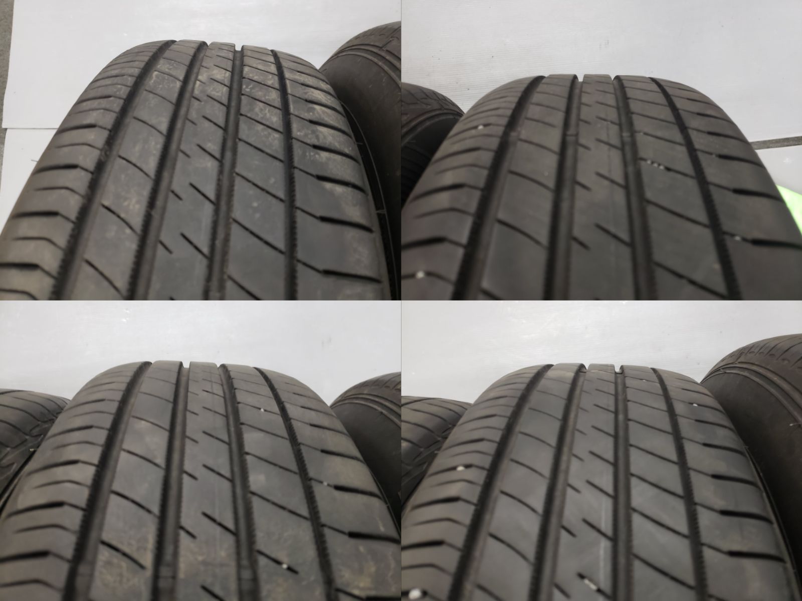 ◎良品 50プリウス純正 15in 6.5j +40 100/5H 9分山保証 Dunlop ル