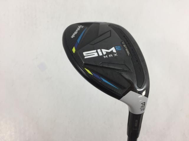 返品OK 【中古ゴルフクラブ】【美品】テーラーメイド SIM2 MAX (シム2 マックス) レスキュー 2021 (日本仕様) TENSEI BLUE TM60 U3