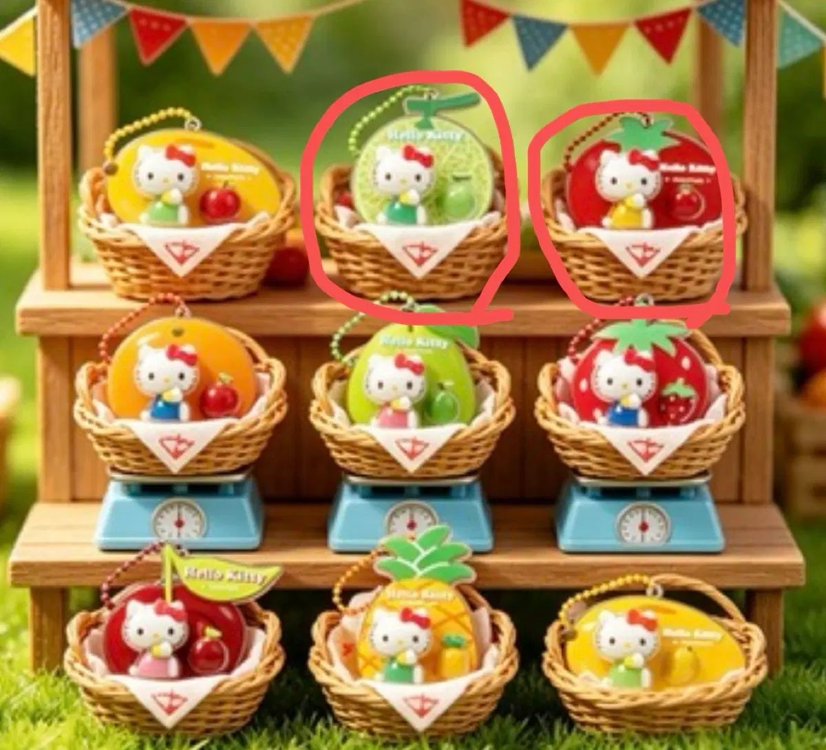 未開封) サンリオ ハローキティ TOPTOY スウィッチ フルーツ物語