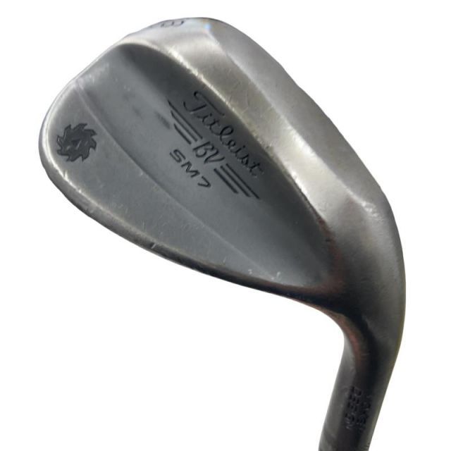 中古】 タイトリスト VOKEY SPIN MILLED SM7 ジェットブラック 58°/08