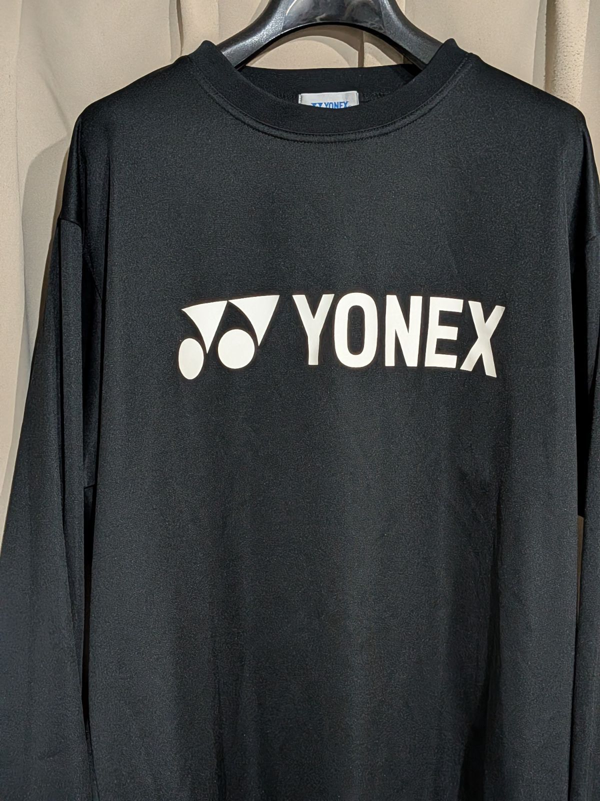 YONEX ヨネックス VERY COOL 長袖 ゲームシャツ ドライ ロンT 黒 L