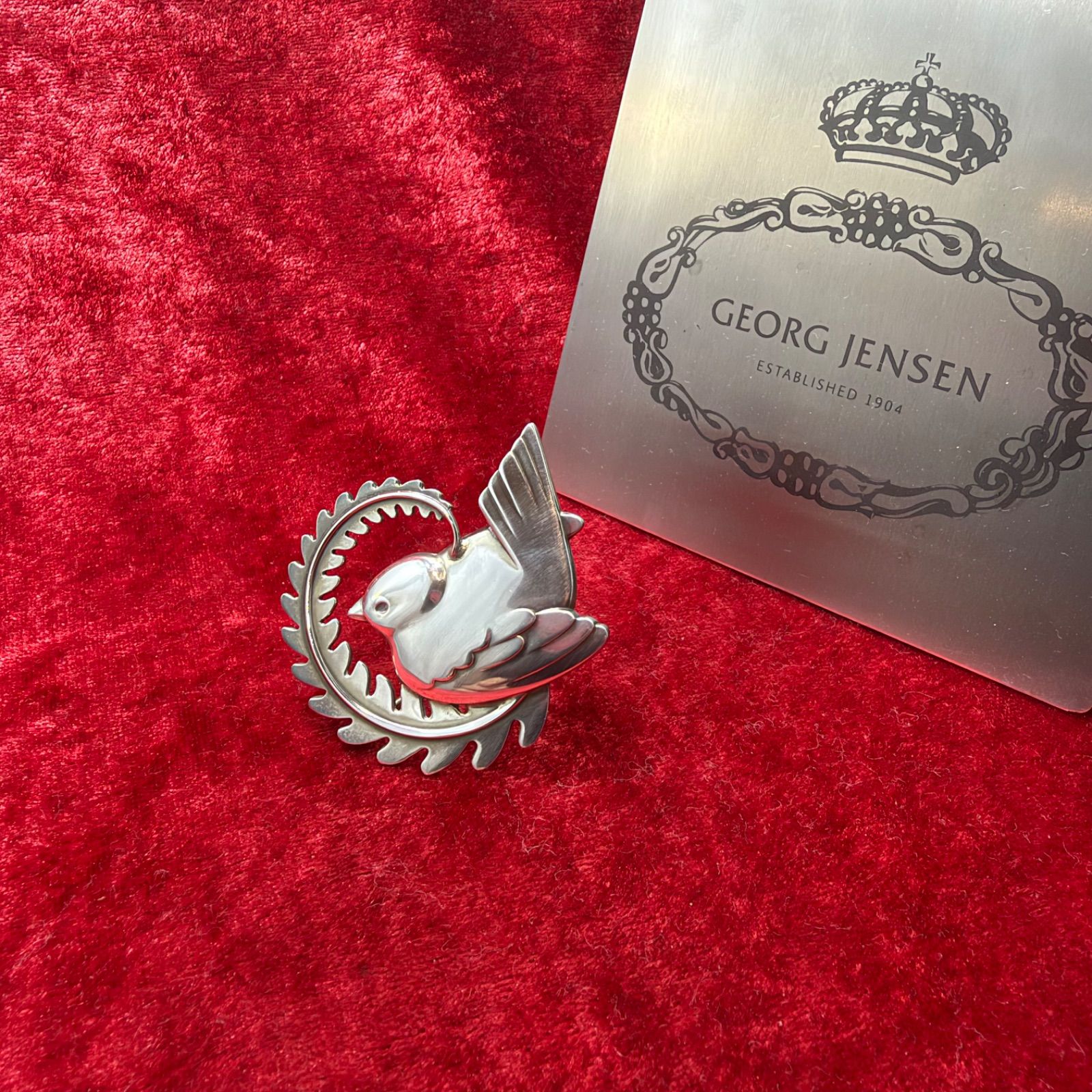 美品 ブローチ ♯309 ジョージジェンセン/GEORG JENSEN - メルカリ