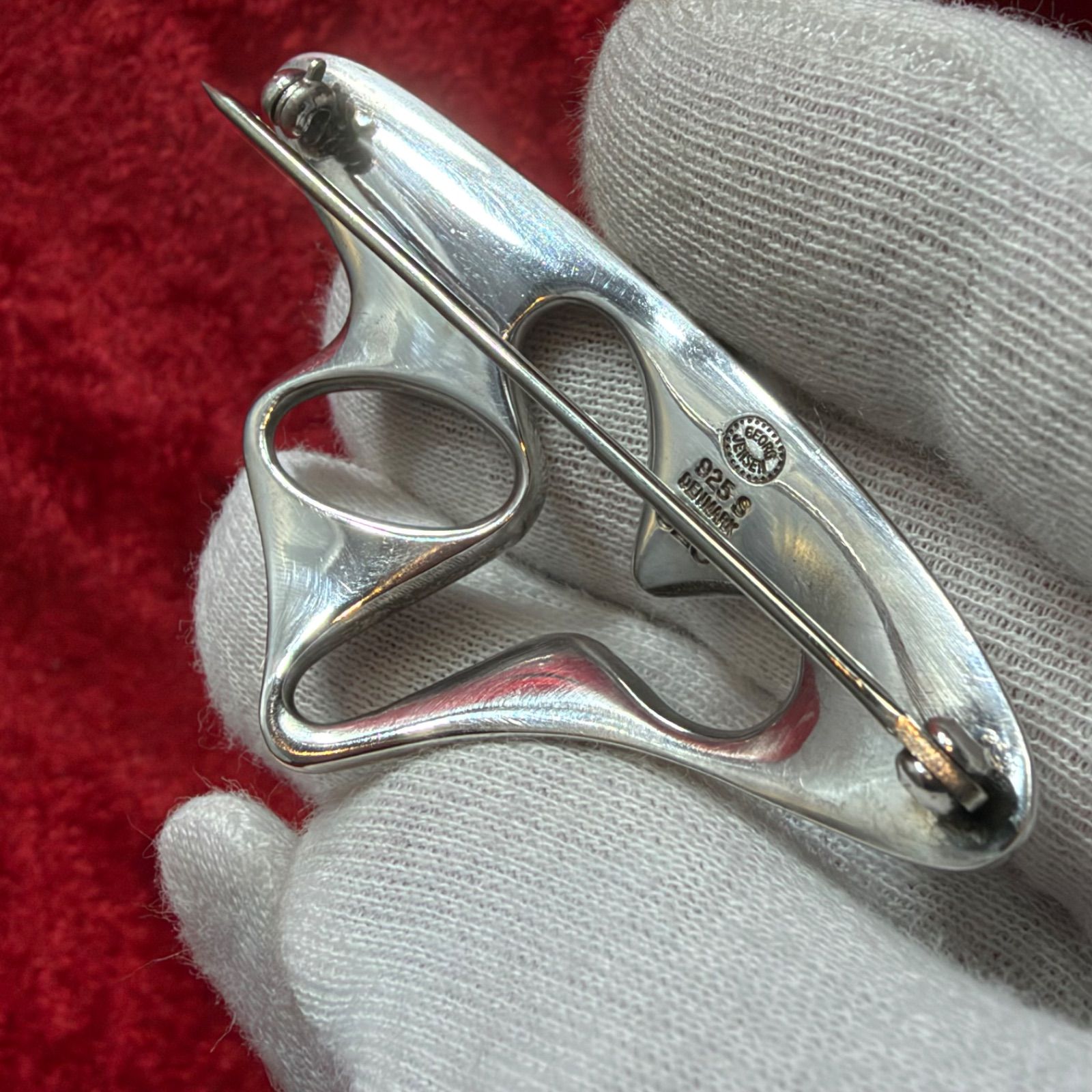 美品 ブローチ ♯325 ジョージジェンセン/GEORG JENSEN - メルカリ