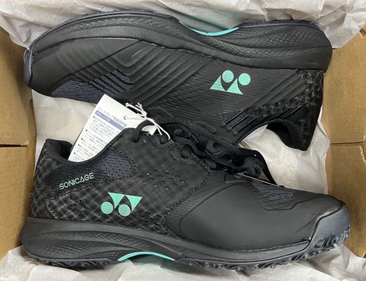YONEX テニスシューズ SONICAGE クレー・砂入り人工芝用 4E wide