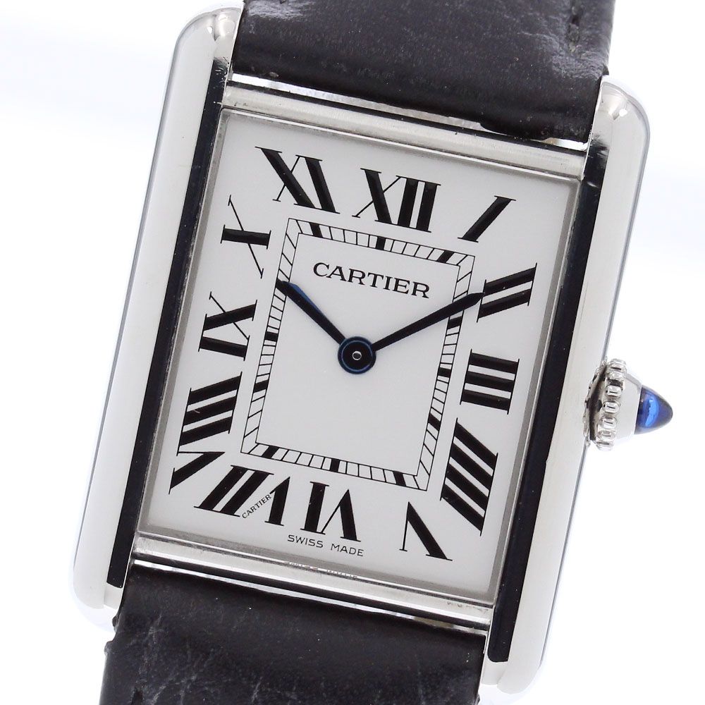 カルティエ CARTIER WSTA0041 タンクマスト LM クォーツ メンズ 保証書付き_976959