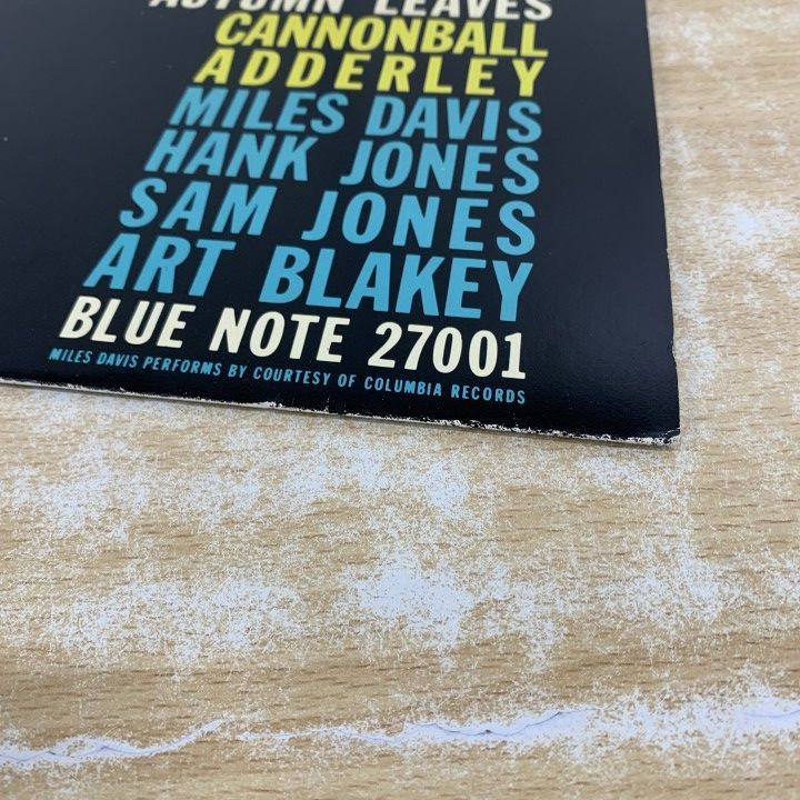 △01)【1点限り!】Cannonball Adderley/Alison's Uncle/Autumn Leaves