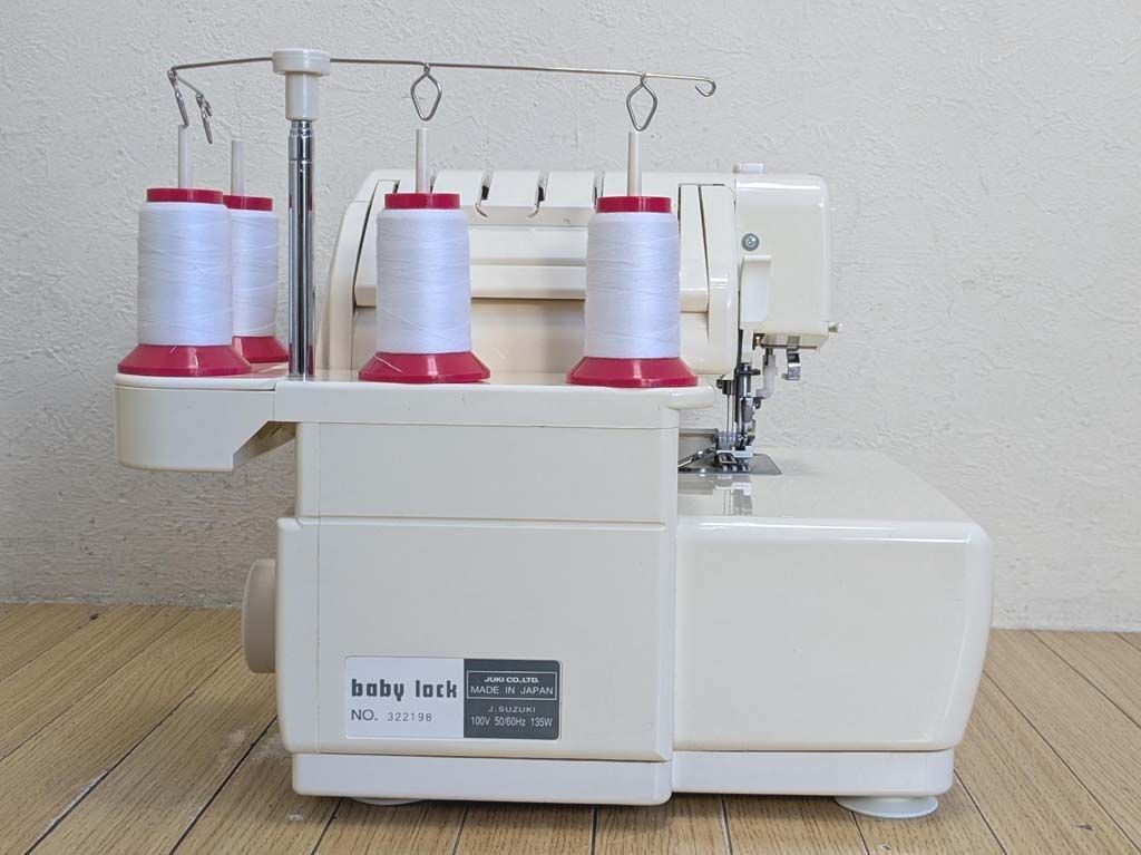 JUKI ジューキ 2本針4本糸ロックミシン Babylock 衣縫人 BL515 - メルカリ
