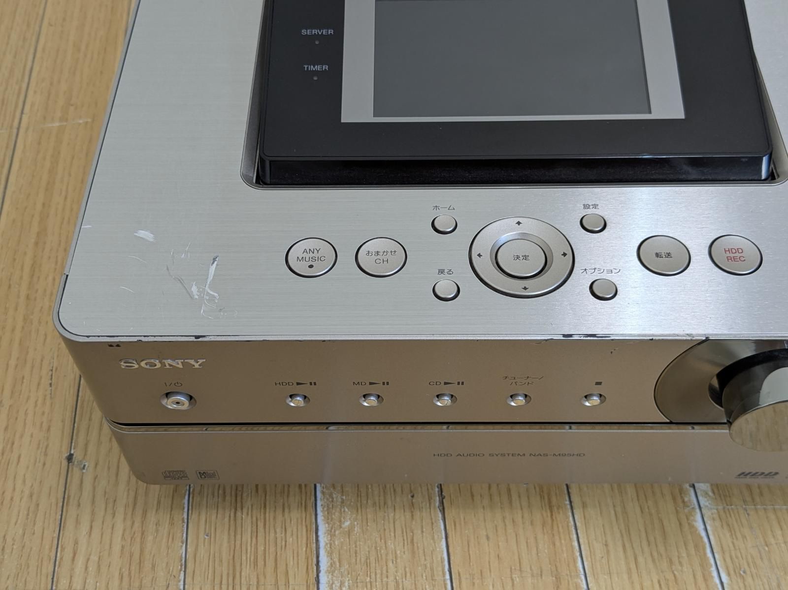 SONY ソニー NET JUKE 250GBHDDコンポ NAS-M95HD ジャンク - メルカリ