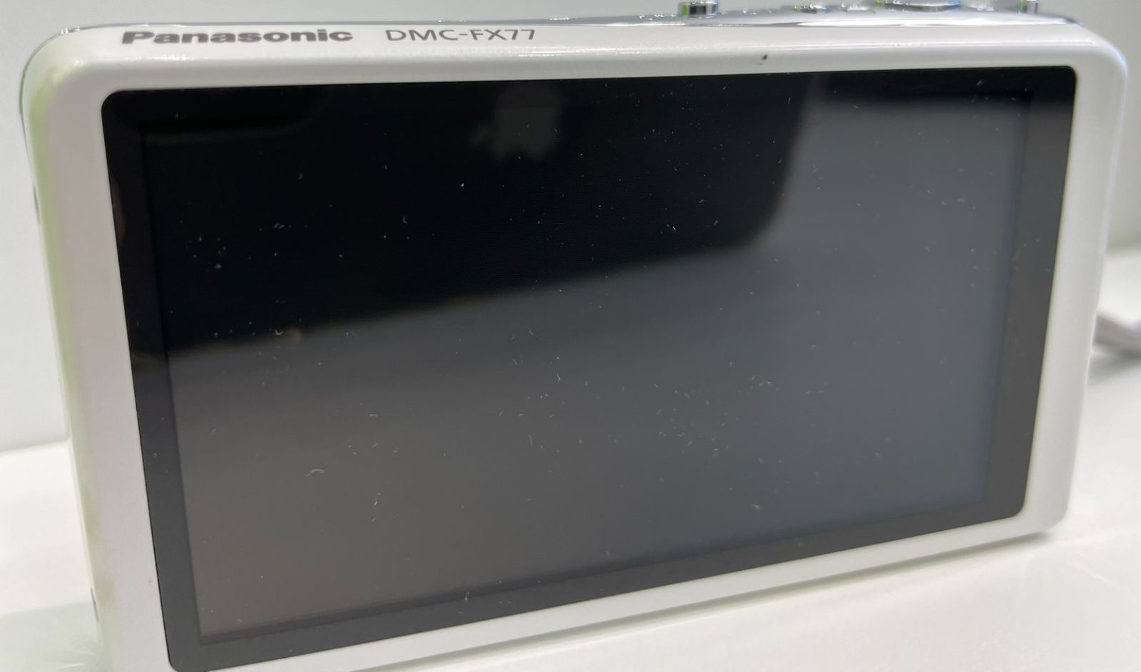草】動作確認済! Panasonic LUMIX DMC-FX77-W ホワイト デジカメ