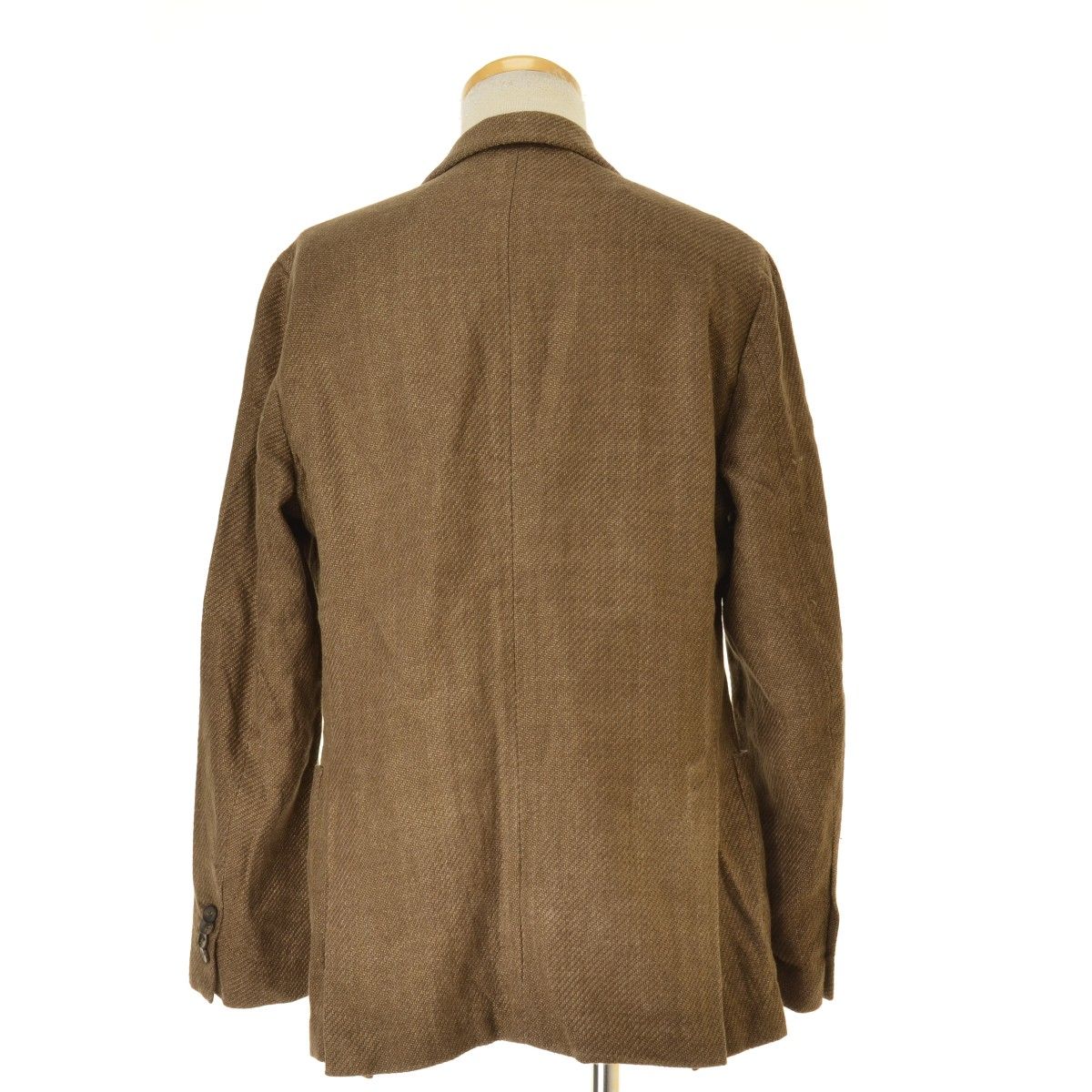 LARDINI】JM0526AQ リネンコットン 段返り3釦テーラードジャケット