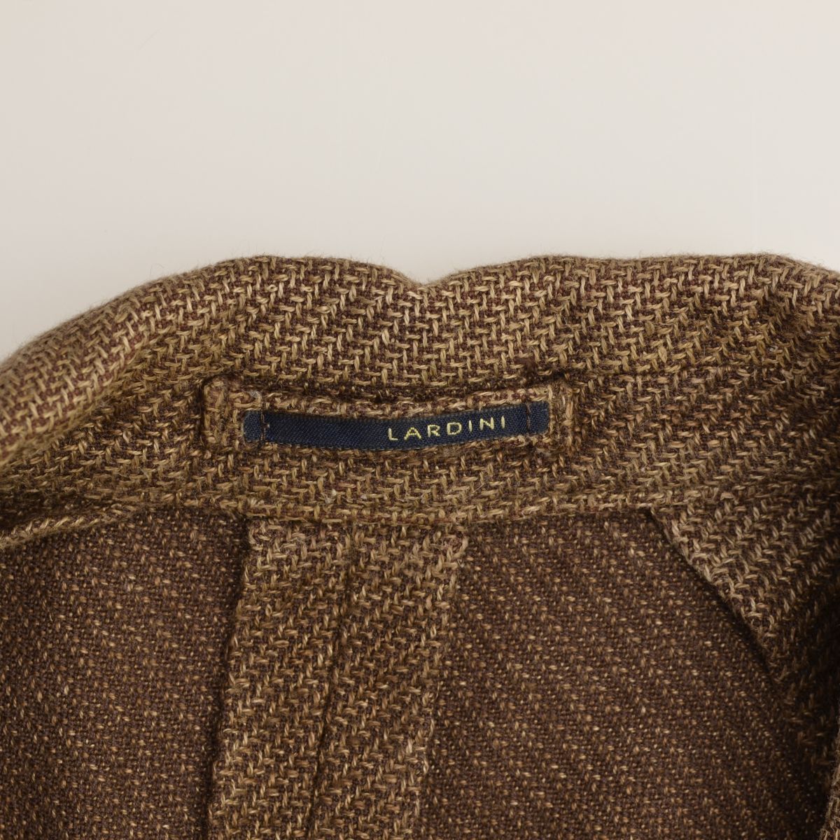 LARDINI】JM0526AQ リネンコットン 段返り3釦テーラードジャケット