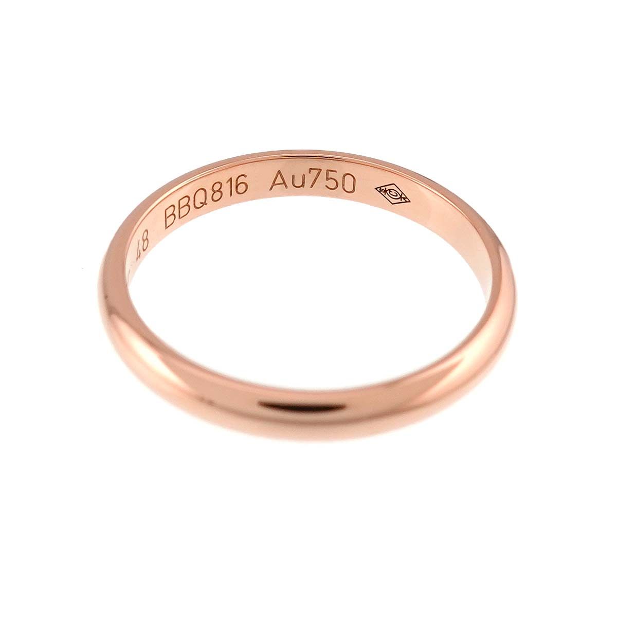 カルティエ Cartier 1895 クラシック #48 リング K18 PG ピンク