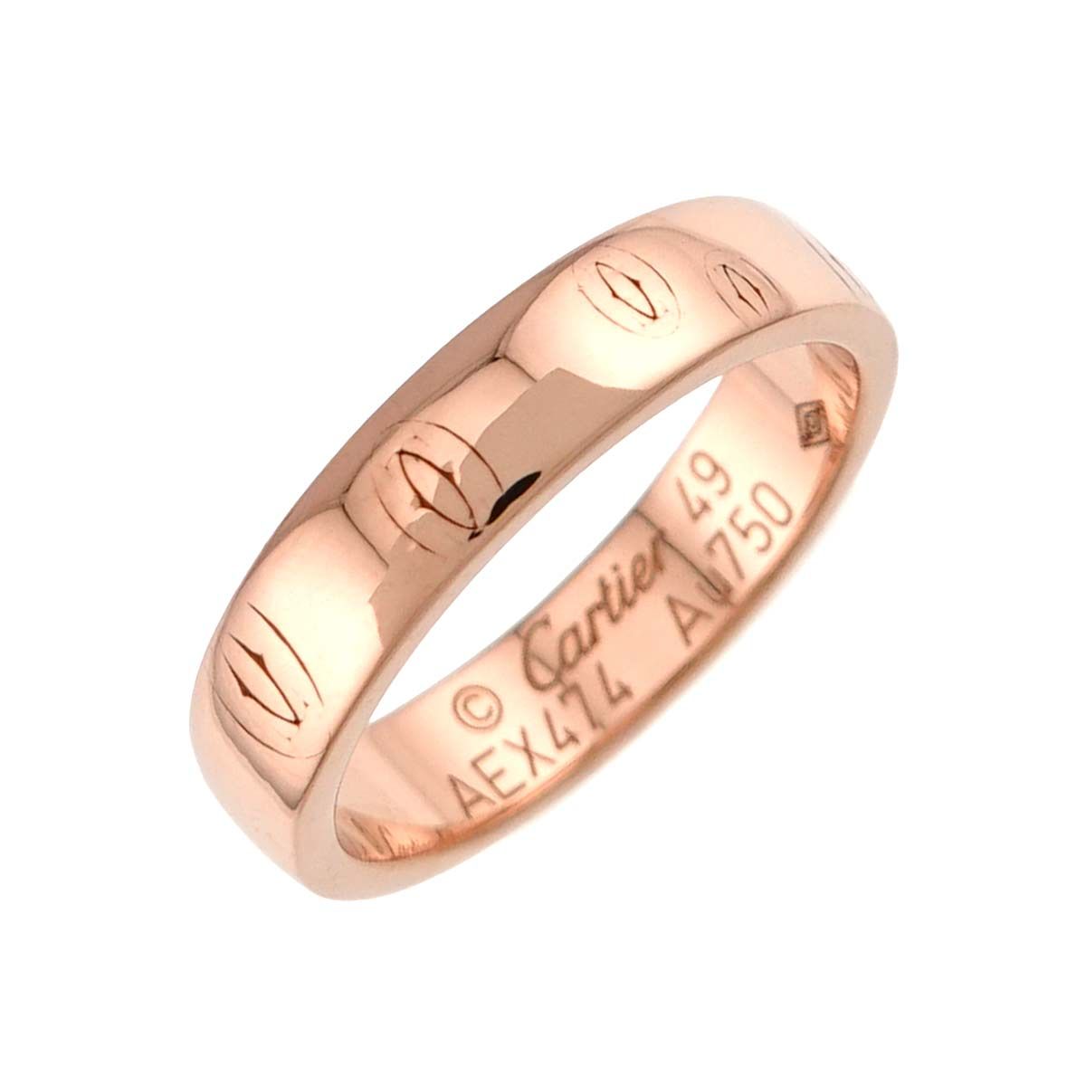 Cartier リング 　ハッピーバースデイ カルティエ Cartier ハッピーバースデー スモール SM #49 リング K18