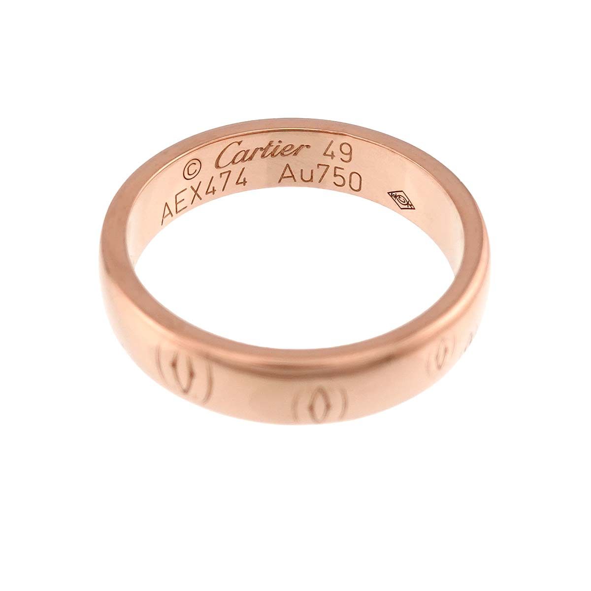 カルティエ Cartier ハッピーバースデー スモール SM #49 リング K18