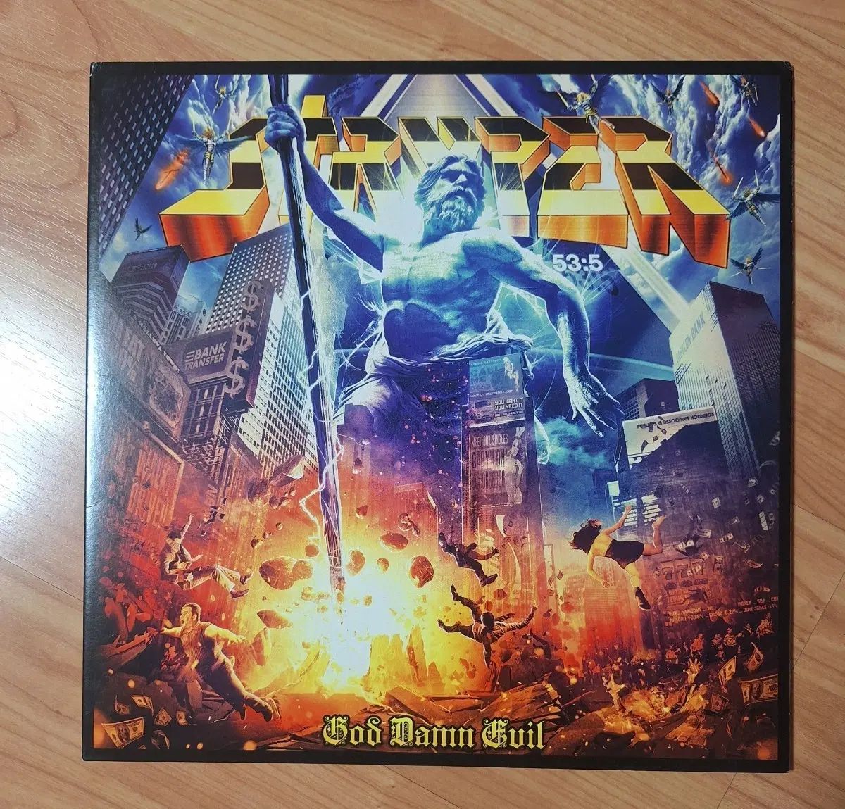 Stryper の God Damn Evil LP 出品