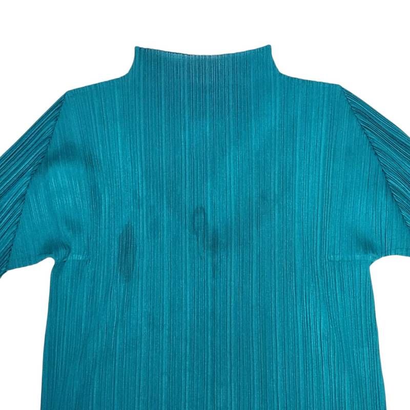 PLEATS PLEASE ISSEY MIYAKE プリーツ ハイネック 半袖 カットソー