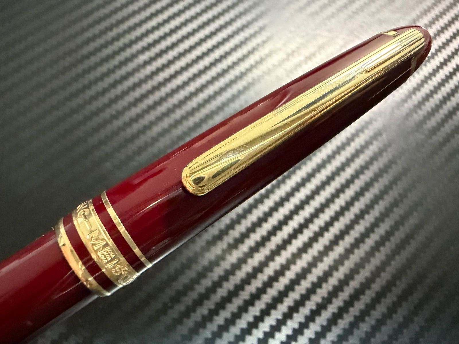 【希少極美品】モンブラン マイスターシュテュック 164 ボールペン ボルドー 極美品 モンブラン montblanc マイスターシュテュック 164 クラシック