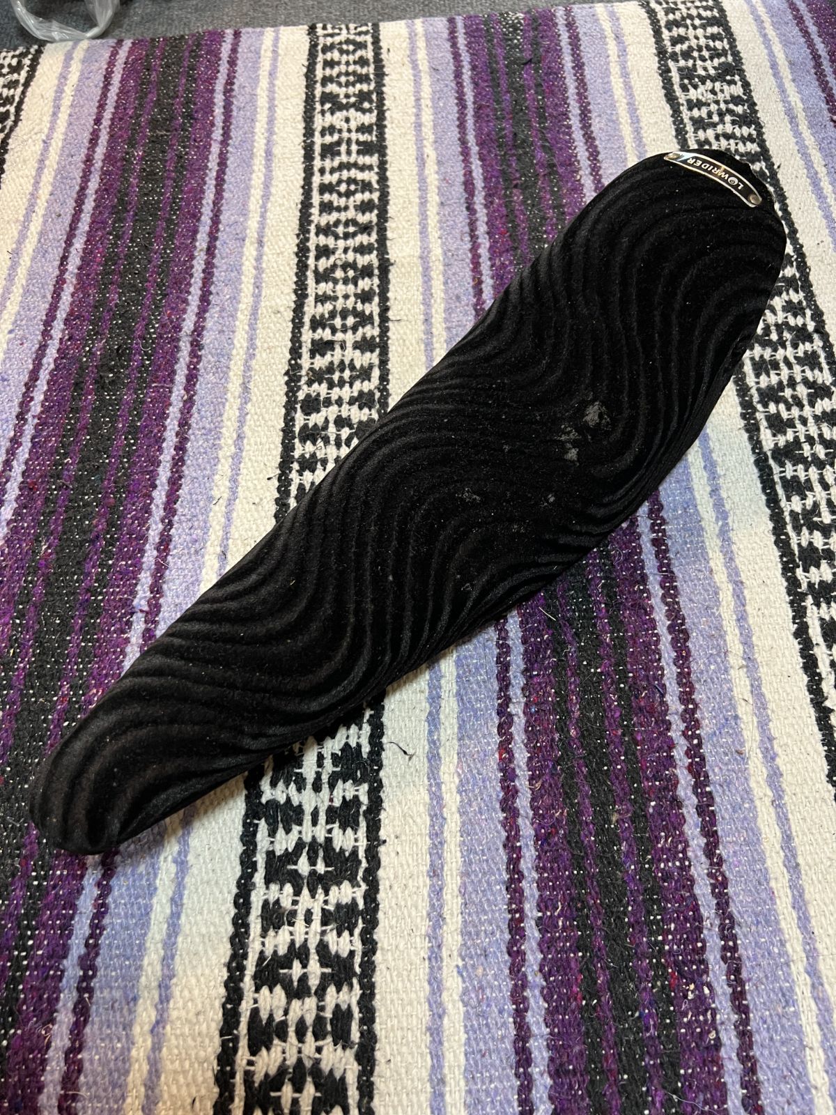現品限り アウトレット LOWRIDER 20 BANANA SADDLE VELOUR BLACK 20