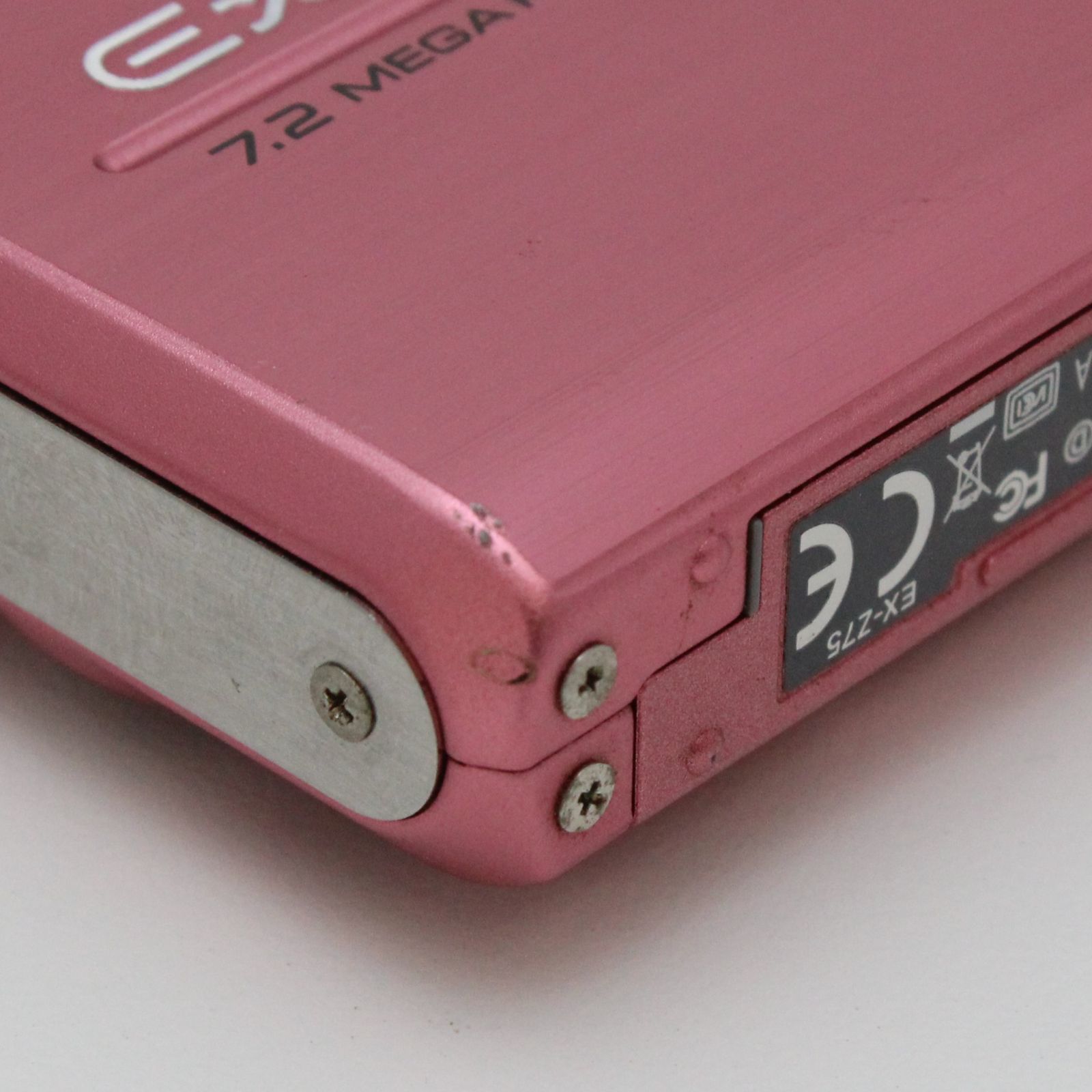 動作未確認・ジャンク品】CASIO EXILIM EX-Z75 ピンク デジタルカメラ